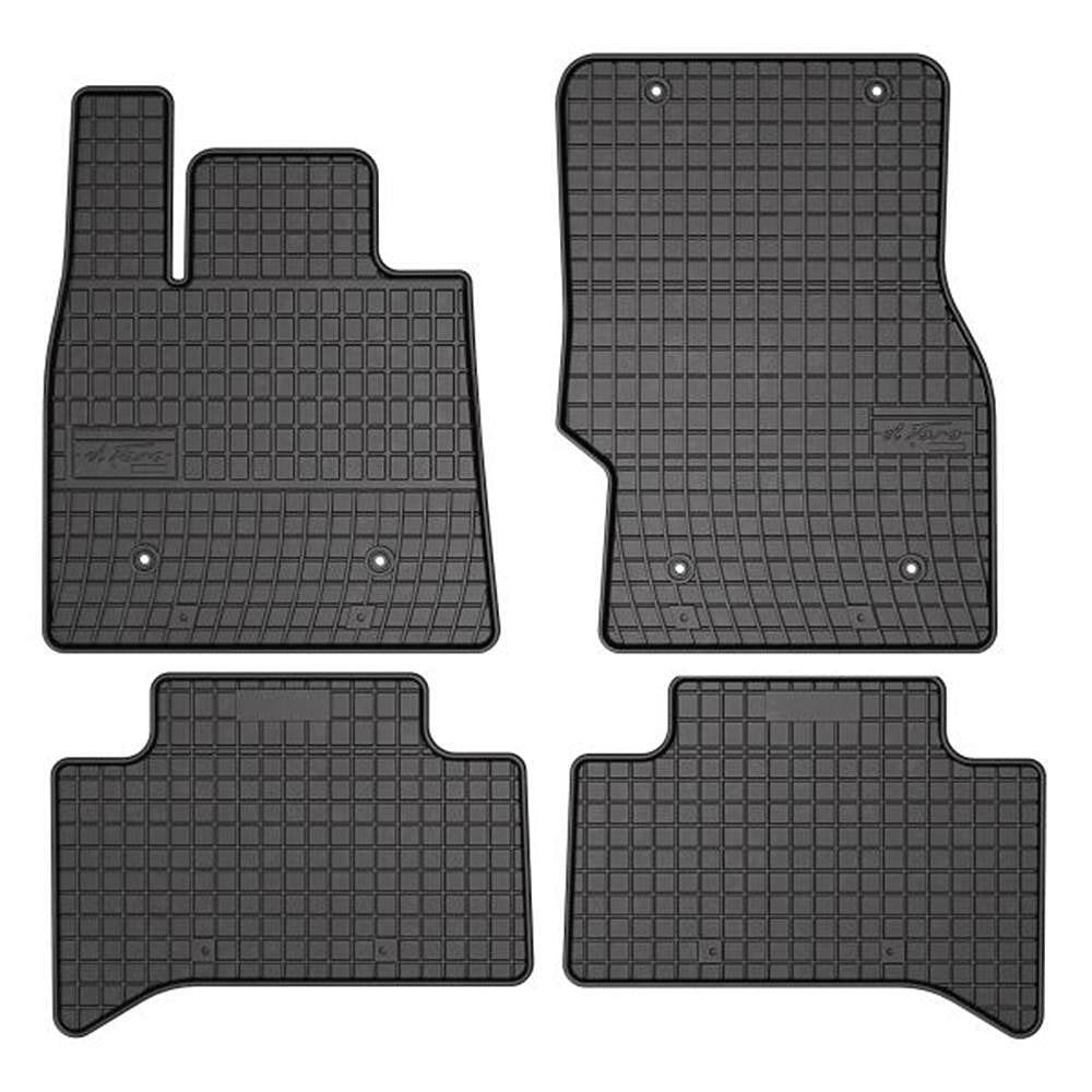 Rubber floor mats for Alfa Romeo Stelvio from 2016 onwards Frogum