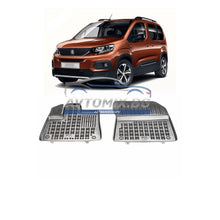 Rubber floor mats for Peugeot Rifter after 2018, Rezaw Plast
