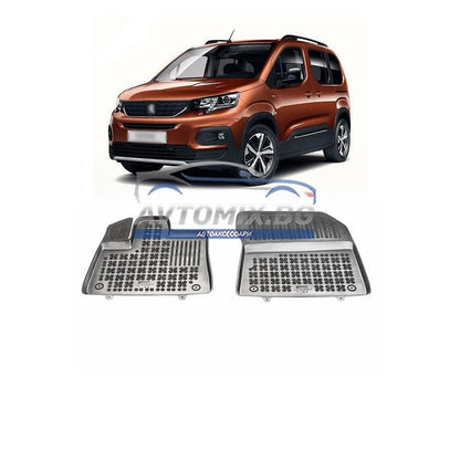Гумени стелки за Peugeot Rifter след 2018 г., Rezaw Plast