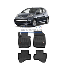 Rubber mats for Peugeot 107 2005-2014, ProLine 3D