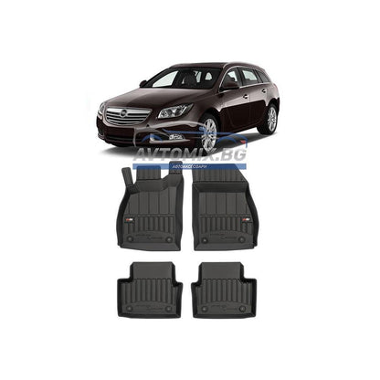 Гумени стелки зa Opel Insignia 2008-2017 г., ProLine 3D