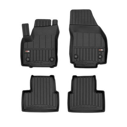 Гумени стелки зa Opel Meriva B 2010-2017 г., ProLine 3D