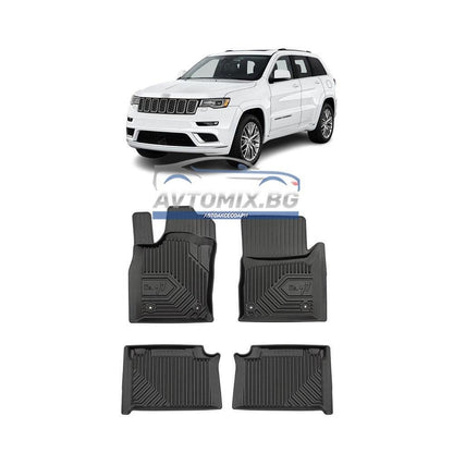 Covorașe de cauciuc pentru Jeep Grand Cherokee 2010-2021, Model nr. 77