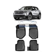 Rubber floor mats for Opel Mokka Electric from 2020, RizLine