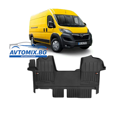 Rubber floor mats for Opel Movano from 2001-2022, ProLine 3D