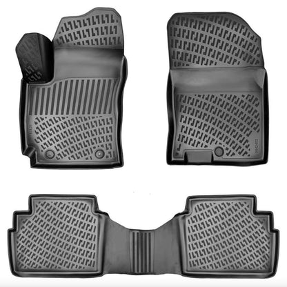Rubber floor mats for Hyundai Kona after 2022, RizLine