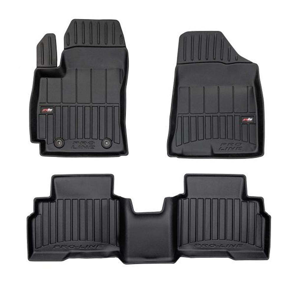 Rubber floor mats for Hyundai Kona after 2022, ProLine 3D