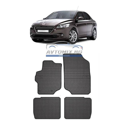 Гумени стелки за Peugeot 301 след 2012 г., Frogum