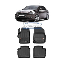Covorașe din cauciuc pentru Peugeot 301 după 2012, ProLine 3D