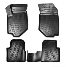 Rubber floor mats for Peugeot 208 from 2019 onwards, RizLine
