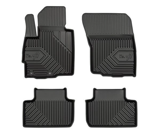 Rubber floor mats for Peugeot 4008 from 2012-2016 Model No.77 / SUV