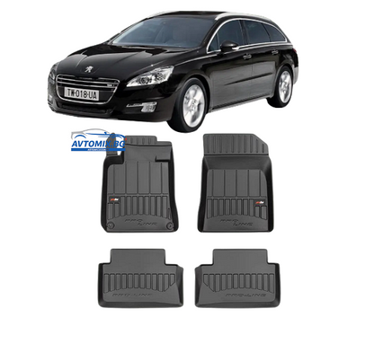 Rubber floor mats for Peugeot 508 2010-2018 ProLine 3D