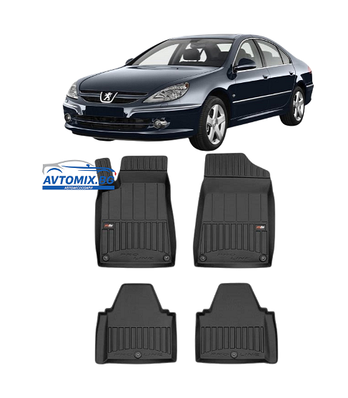 Гумени стелки за Peugeot 607 от 1999-2010г ProLine 3D