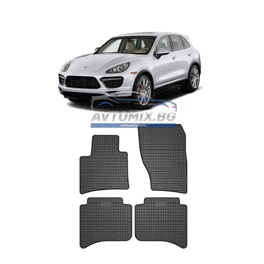 Гумени стелки за Porsche Cayenne 2010-2017 г.,  Frogum