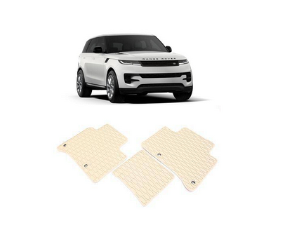 Covorașe de cauciuc pentru RANGE ROVER Sport II (2013-2022) - bej