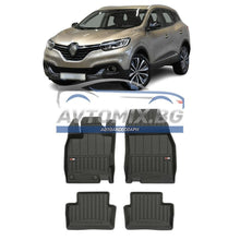 Rubber floor mats for Renault Kadjar after 2015, ProLine 3D