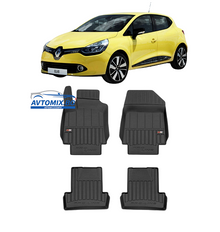 Rubber floor mats for Renault Clio 2005-2012 ProLine 3D