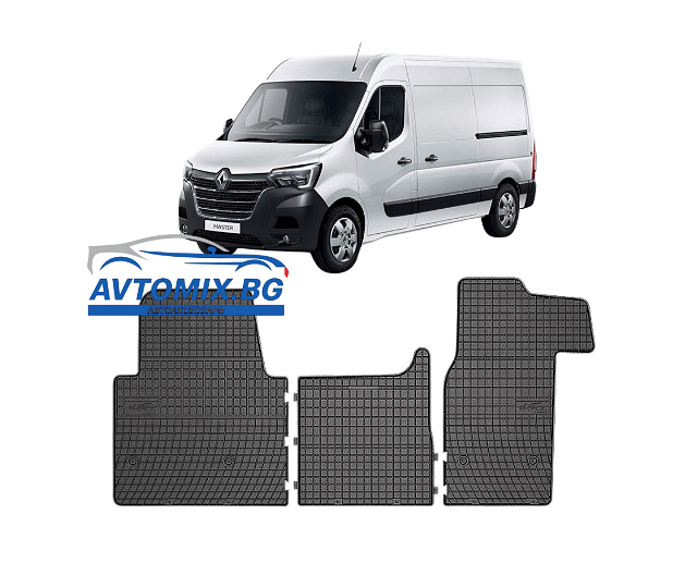 Гумени стелки зa Renault Master от  2010-2024г, Frogum