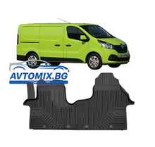 Rubber floor mats for Renault Trafic after 2014, Model No.77