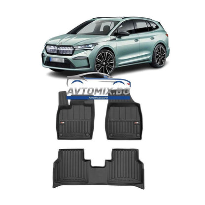 Гумени стелки зa Skoda Enyaq след 2020 г., ProLine 3D