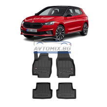 Covorașe din cauciuc pentru Skoda Fabia după 2021, ProLine 3D