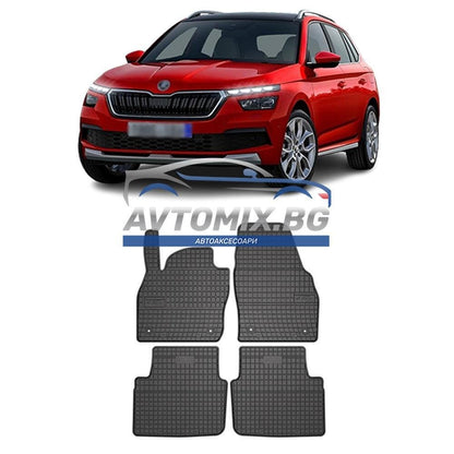 Гумени стелки зa Skoda Kamiq след 2019 г., Frogum