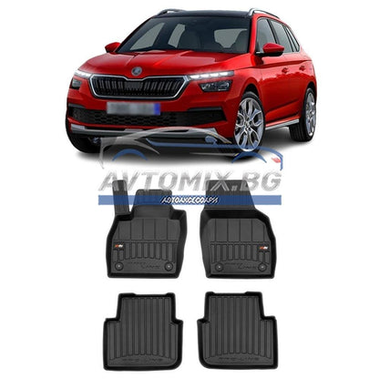 Гумени стелки зa Skoda Kamiq след 2019 г., ProLine 3D