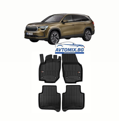 Гумени стелки зa Skoda Kodiaq от 2024 г., ProLine 3D
