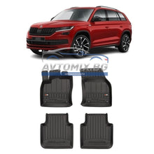 Covorașe de cauciuc pentru Skoda Kodiaq după 2016, ProLine 3D