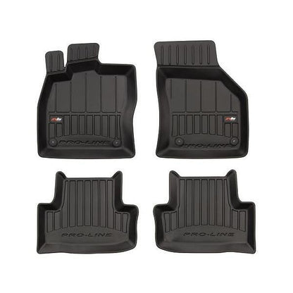 Rubber floor mats for Skoda Karoq after 2017, ProLine 3D