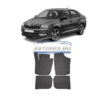 Covorașe de cauciuc pentru Skoda Rapid 2012-2022, Frogum