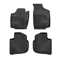 Rubber floor mats for Skoda Rapid 2012-2022, Model No. 77