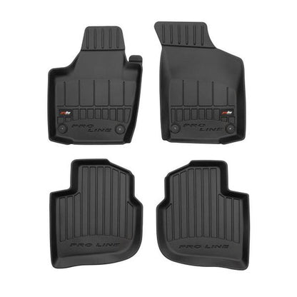 Гумени стелки зa Skoda Rapid 2012-2022 г., ProLine 3D