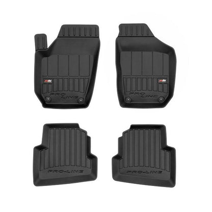 Rubber floor mats for Skoda Fabia 2006-2014, ProLine 3D