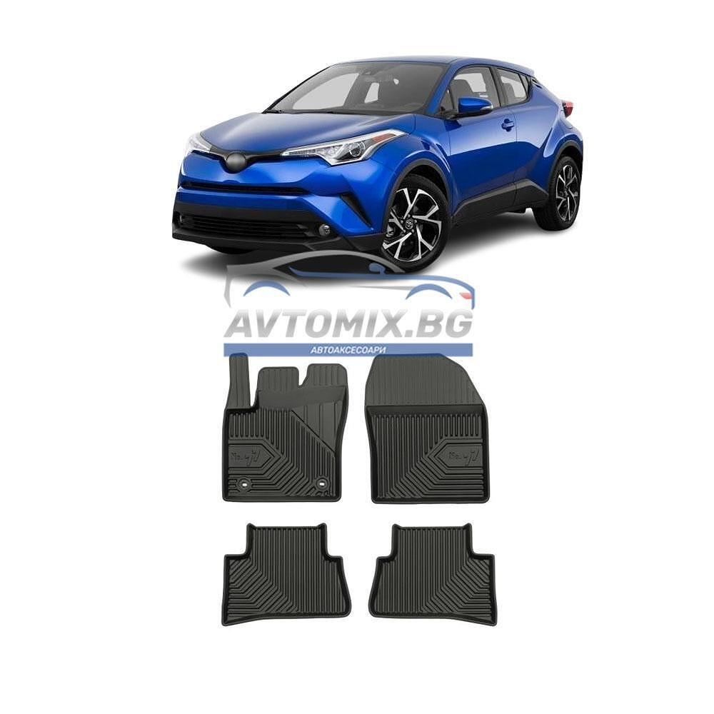 Гумени стелки зa Toyota C-HR след 2016 г., Модел No.77