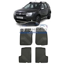 Rubber floor mats for Dacia Duster 2010-2018, Model No.77