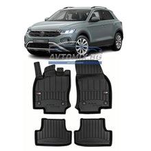 Rubber floor mats for VW T-Roc from 2022, ProLine 3D