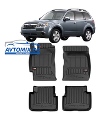 Covorașe de cauciuc pentru Subaru Forester 2008-2013, ProLine 3D