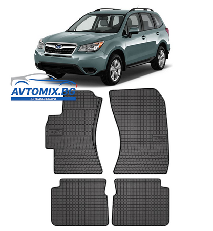 Covorașe de cauciuc pentru Subaru Forester din 2012-2018, Frogum