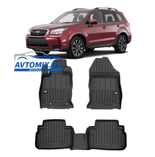 Covorașe de cauciuc pentru Subaru Forester după 2018, ProLine 3D