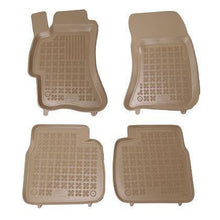 Covorașe de cauciuc pentru SUBARU Impreza (2007-2011) / Forester (2008-2013) / Legacy (2004-2009) - tip tavă bej