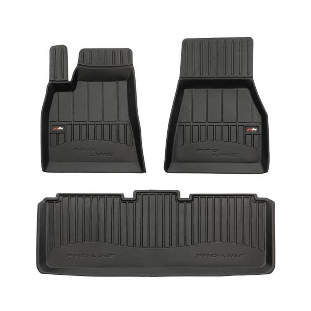 Гумени стелки за Tesla Model S 2012-2021 г., ProLine 3D
