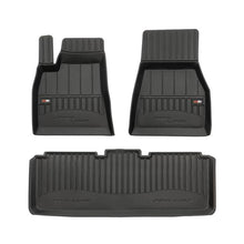Rubber floor mats for Tesla Model S 2012-2021, ProLine 3D