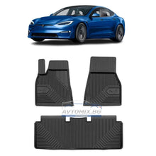 Rubber Floor Mats for Tesla Model S 2012-2021, Model No.77
