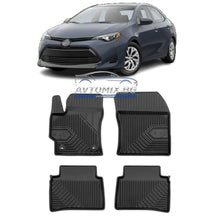 Rubber floor mats for Toyota Corolla after 2019, Model No. 77