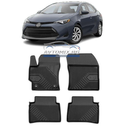 Covorașe de cauciuc pentru Toyota Corolla după 2019, Model Nr.77
