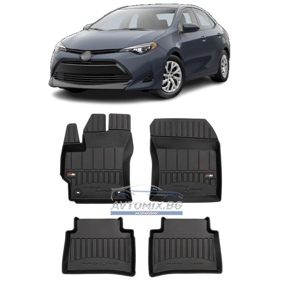 Covorașe de cauciuc pentru Toyota Corolla după 2019, ProLine 3D