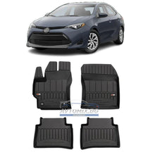 Rubber floor mats for Toyota Corolla after 2019, ProLine 3D
