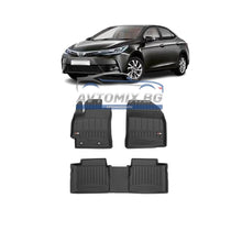 Гумени стелки зa Toyota Corolla 2013-2019 г., ProLine 3D