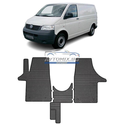 Гумени стелки зa  VW Transporter T5, T6 след 2003 г., предни, Frogum